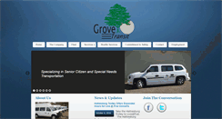 Desktop Screenshot of grovetransit.com